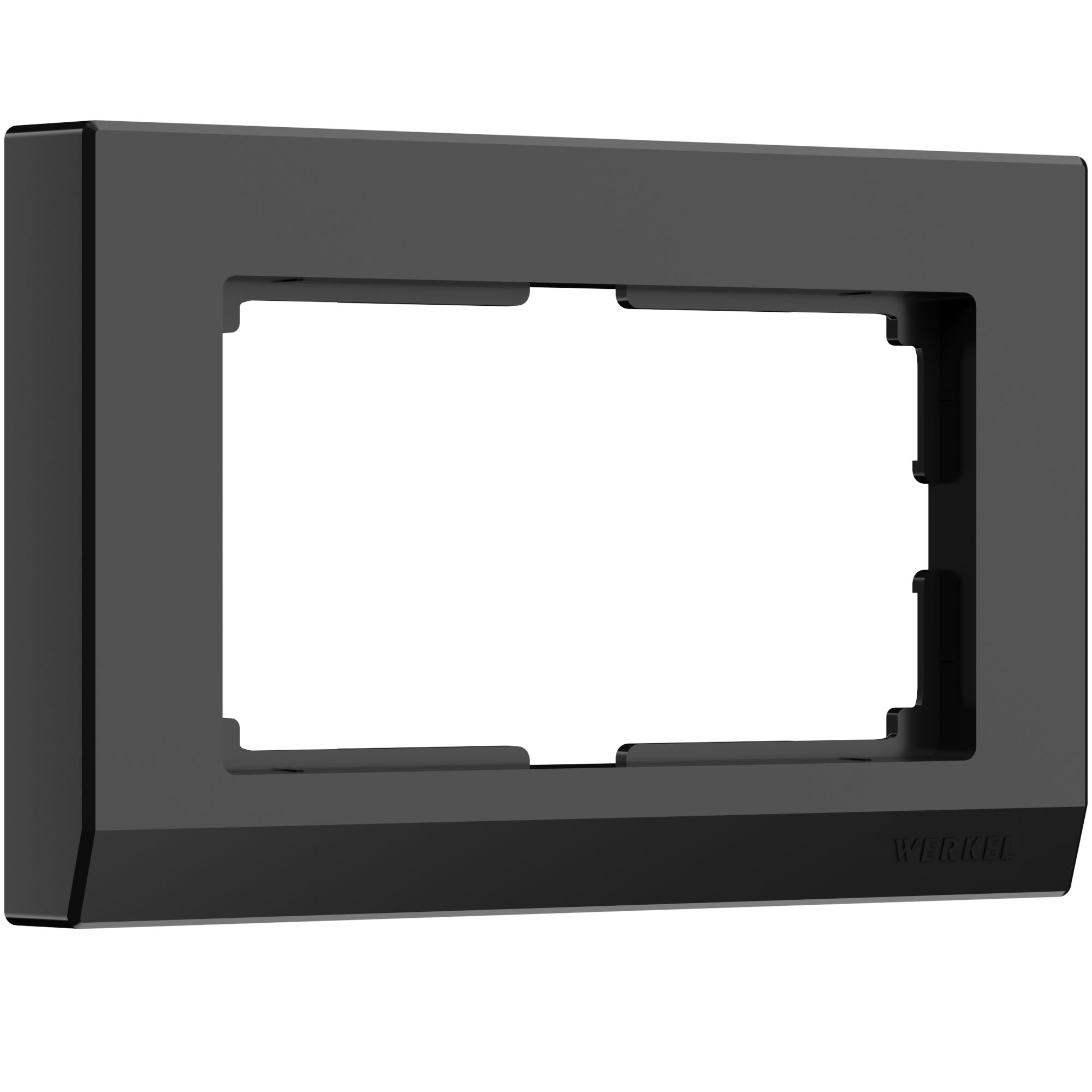 Рамка для двойной розетки (черный) W0081808 W0081808