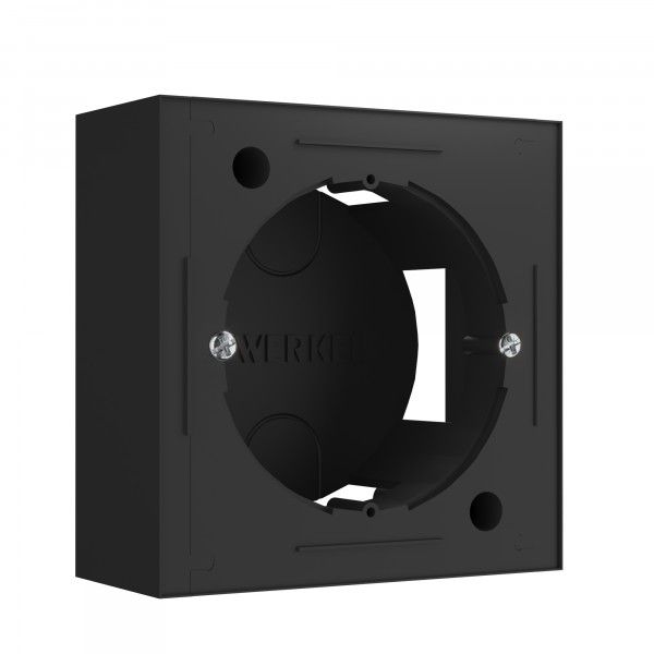 Коробка для накладного монтажа (черный) W8000008